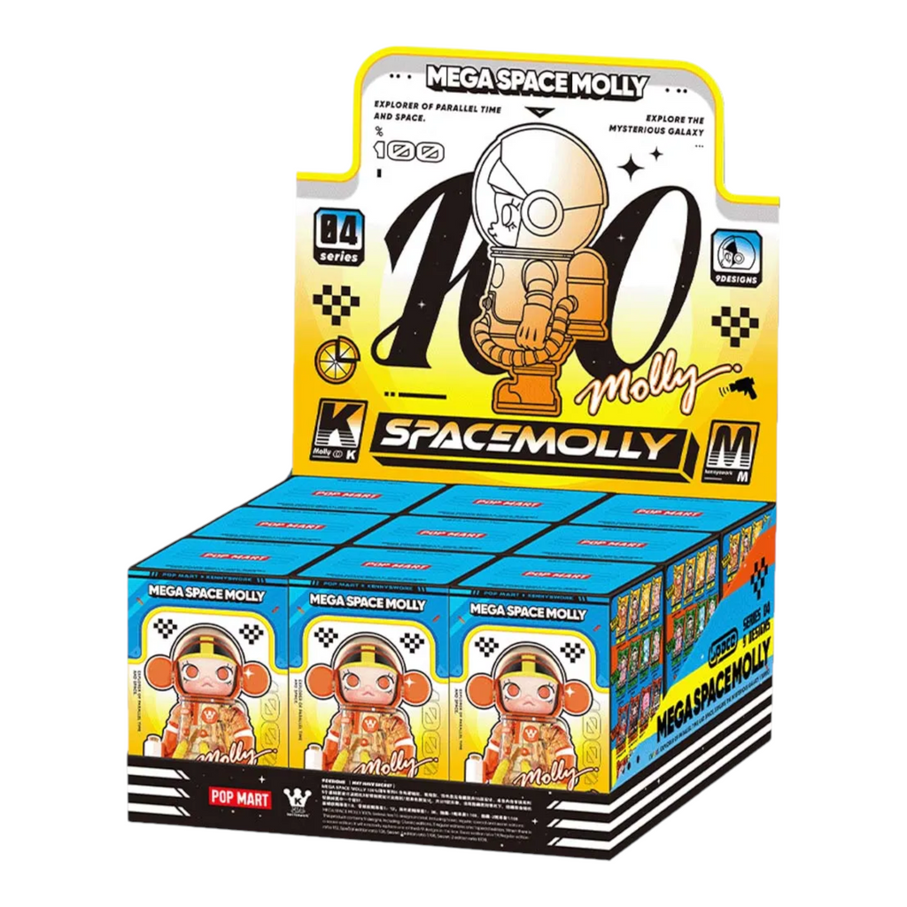 Pop Mart Mega Space Molly Series 4 100% Sealed Case (9 Blind Box)