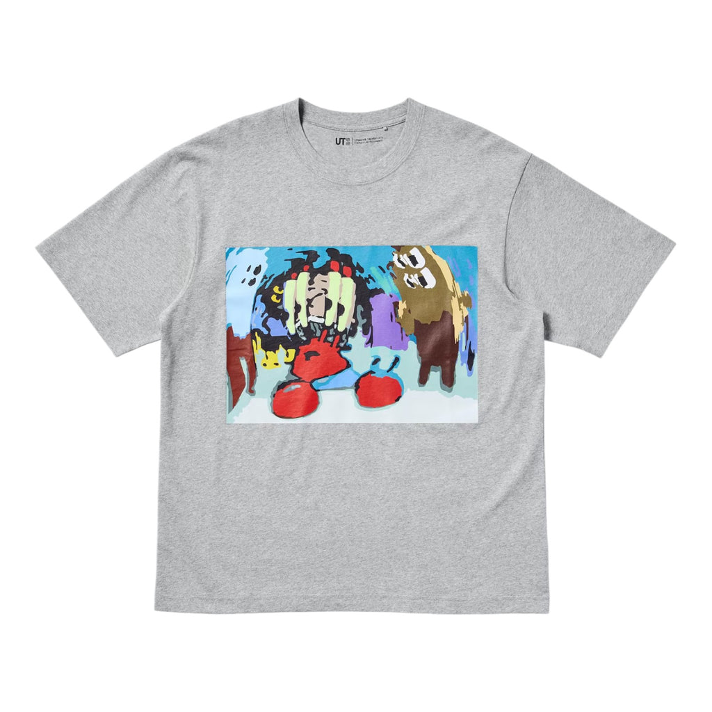 Uniqlo x CPFM Spongebob Squarepants UT Graphic T-Shirt Gray - archivebyx