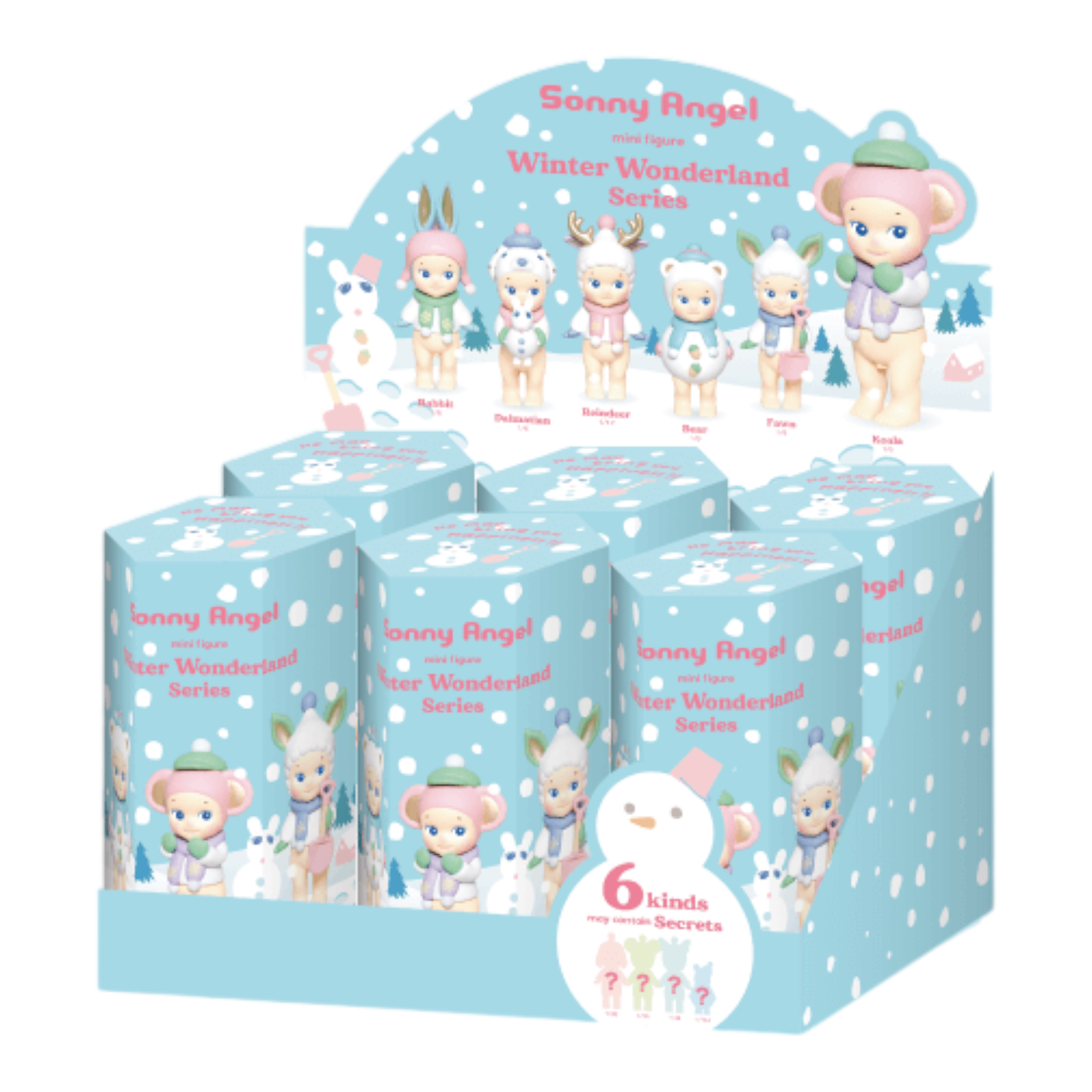 Sonny Angel Winter Wonderland Series 2023 Sealed Case (6 Blind Box)