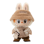 Pop Mart Labubu, die Monster, Dress Be Latte, Vinyl-Plüschpuppe