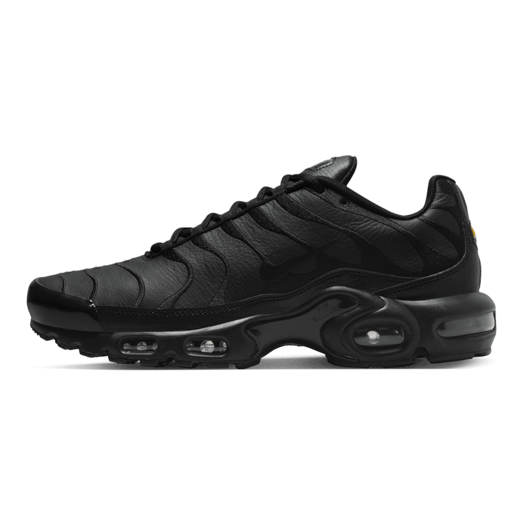 Nike Air Max Plus Triple Black Leather