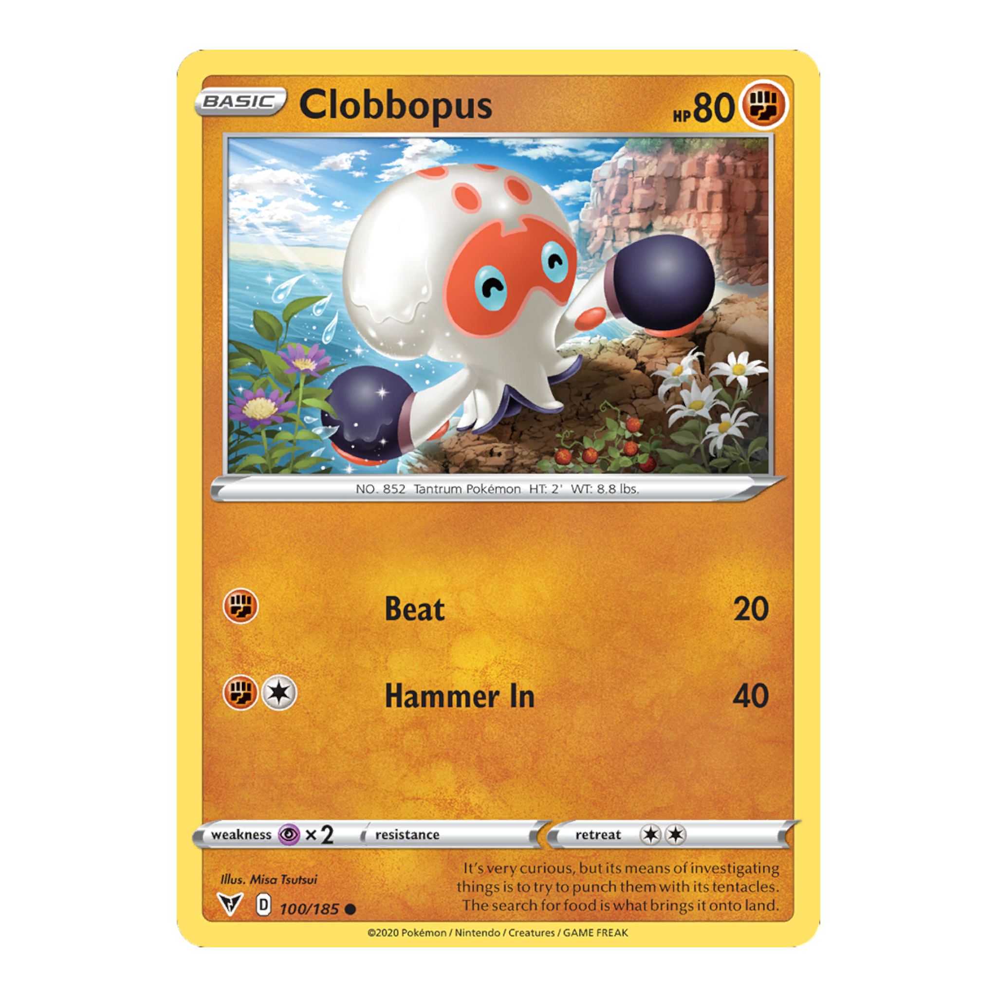 Pokémon Clobbopus #100/185