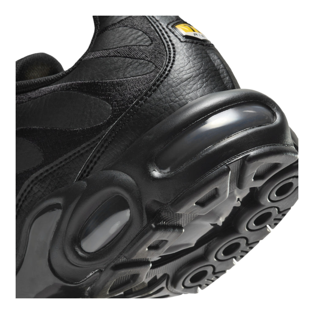 Nike Air Max Plus Triple Black Leather