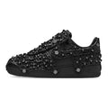 Nike Air Force 1 Low Swarovski Retroreflective Crystals Black (Women's)