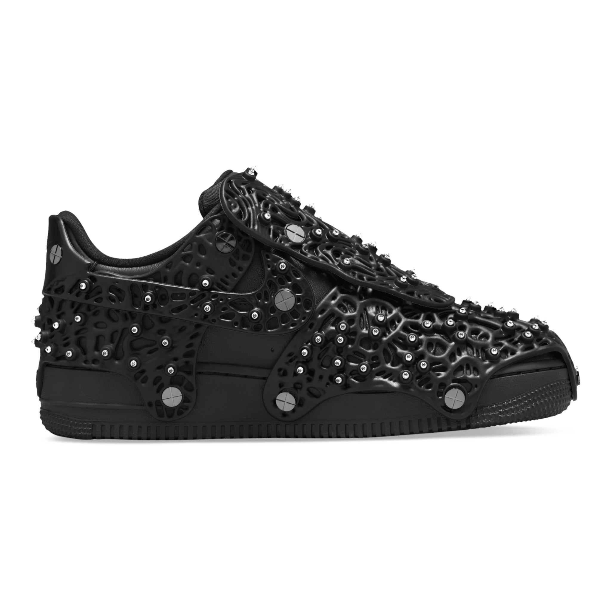 Nike Air Force 1 Low Swarovski Retroreflektierende Kristalle Schwarz (Damen) - CV7668-001