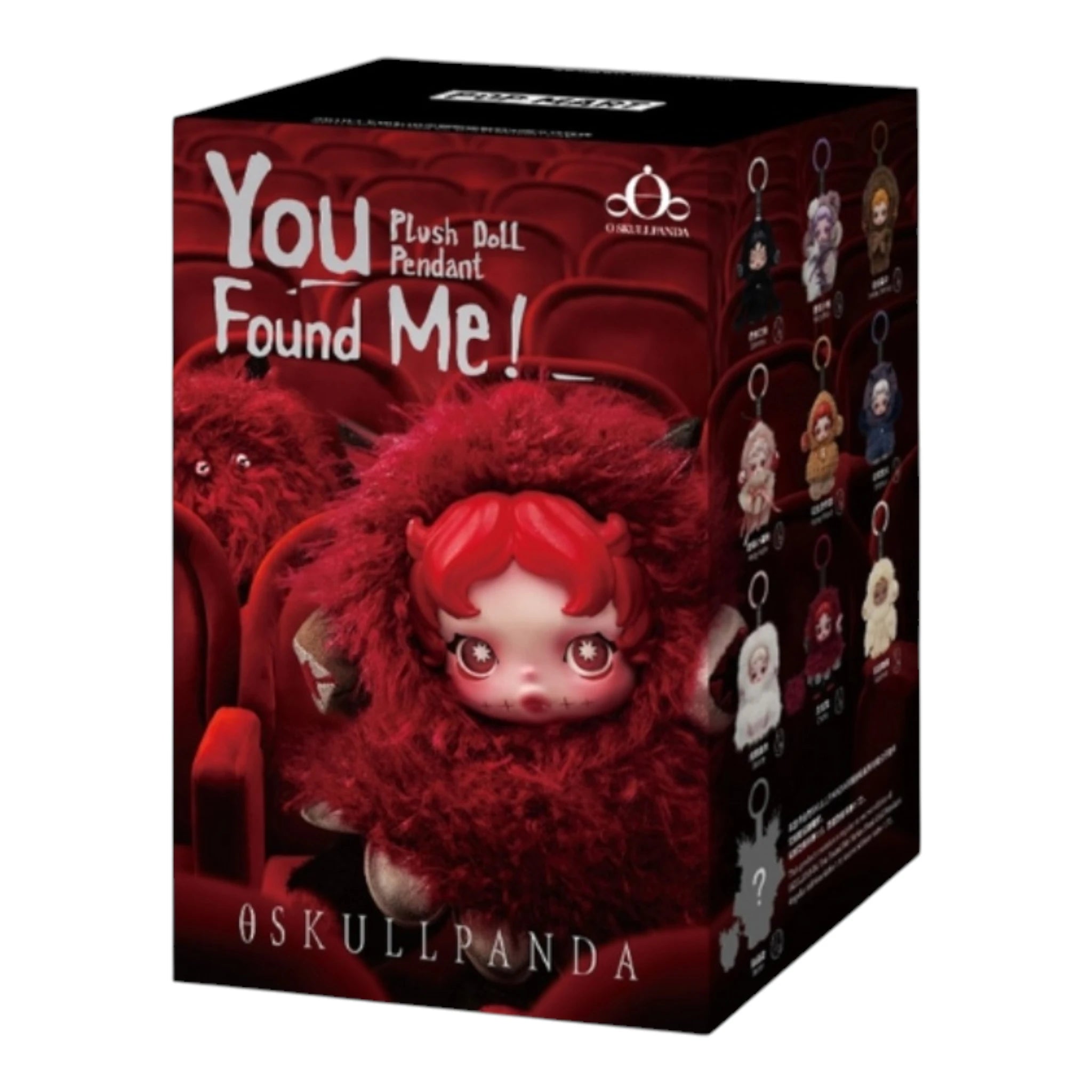 Pop Mart SKULLPANDA You Found Me! Series Plush Doll Pendant Pop Mart SKULLPANDA You Found Me! Series Plush Doll Pendant