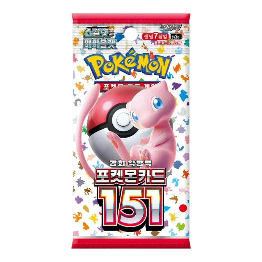 Pokemon Card Game Scarlet & Violet Enhanced Expansion Pack "Pokemon Card 151" Box Korea