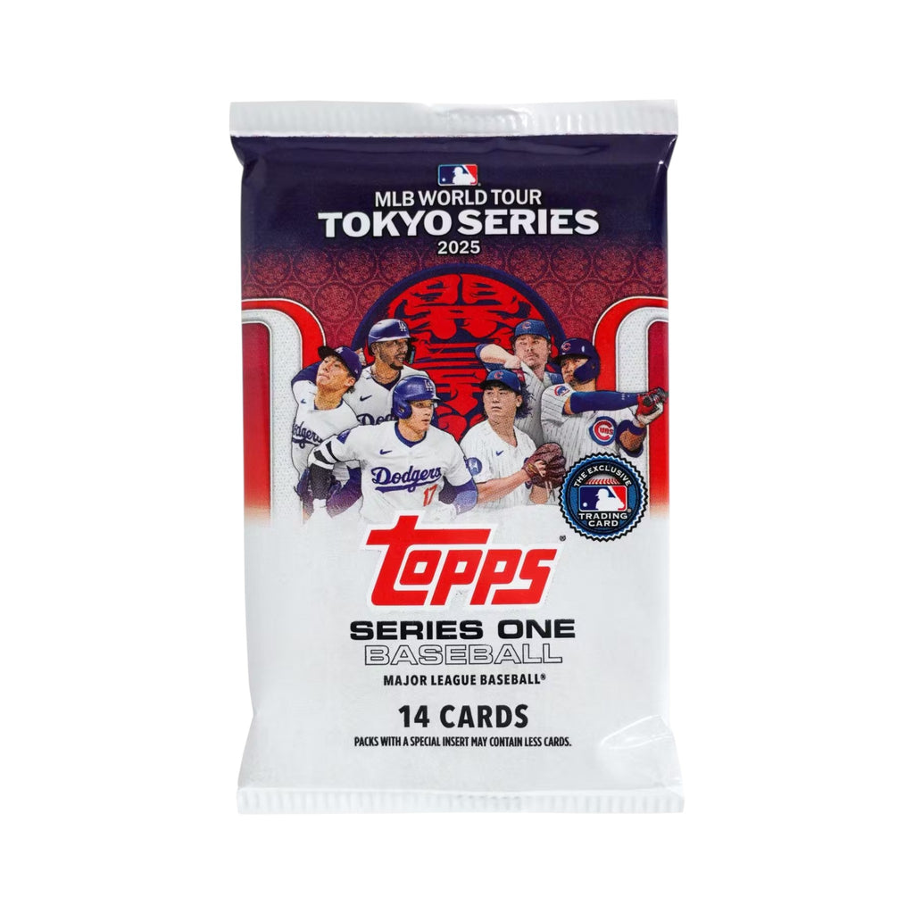 2025 Topps Series One Baseball MLB World Tour: Tokyo Series Exclusive Mega Box