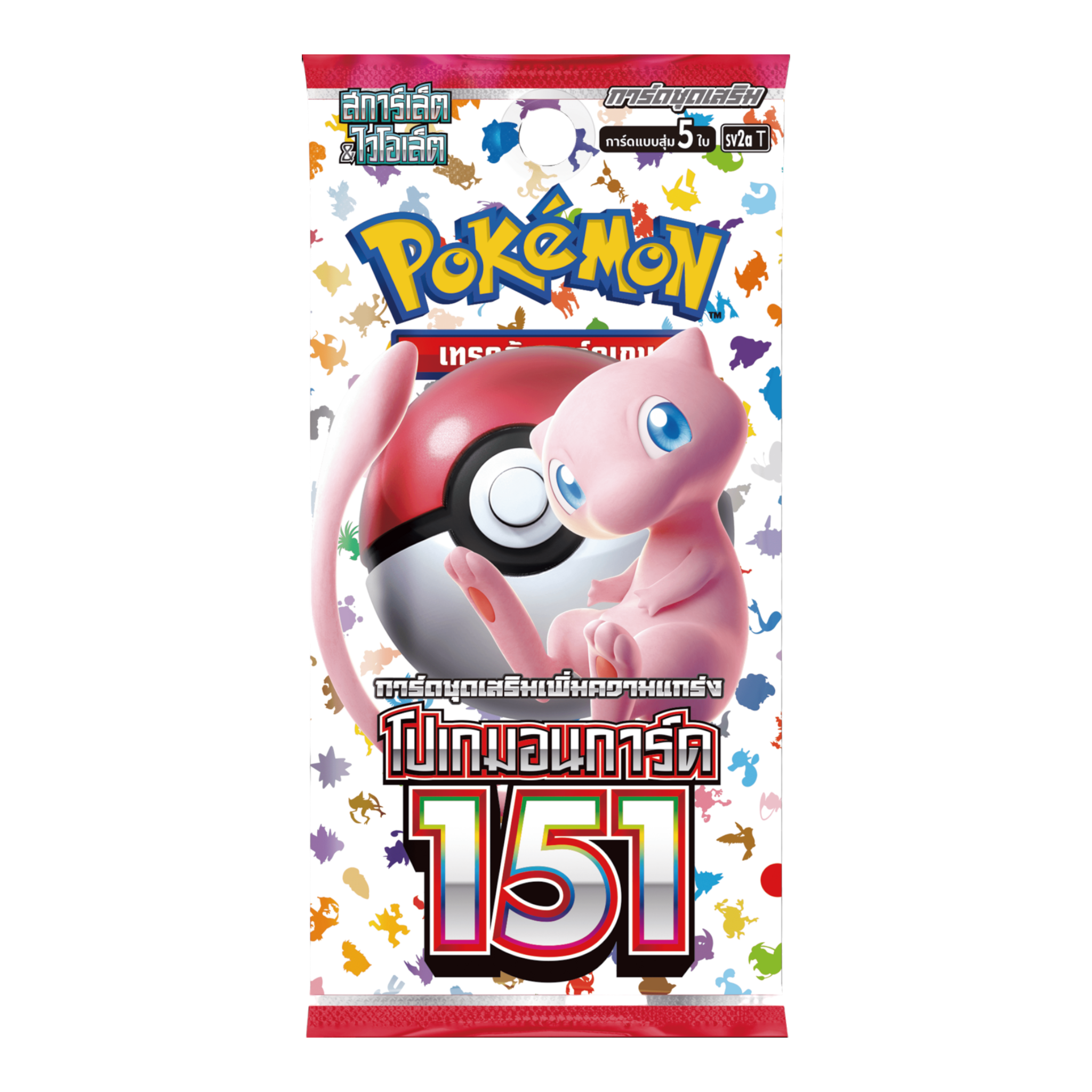 Pokémon TCG Scarlet & Violet 151 Booster Pack Thailand