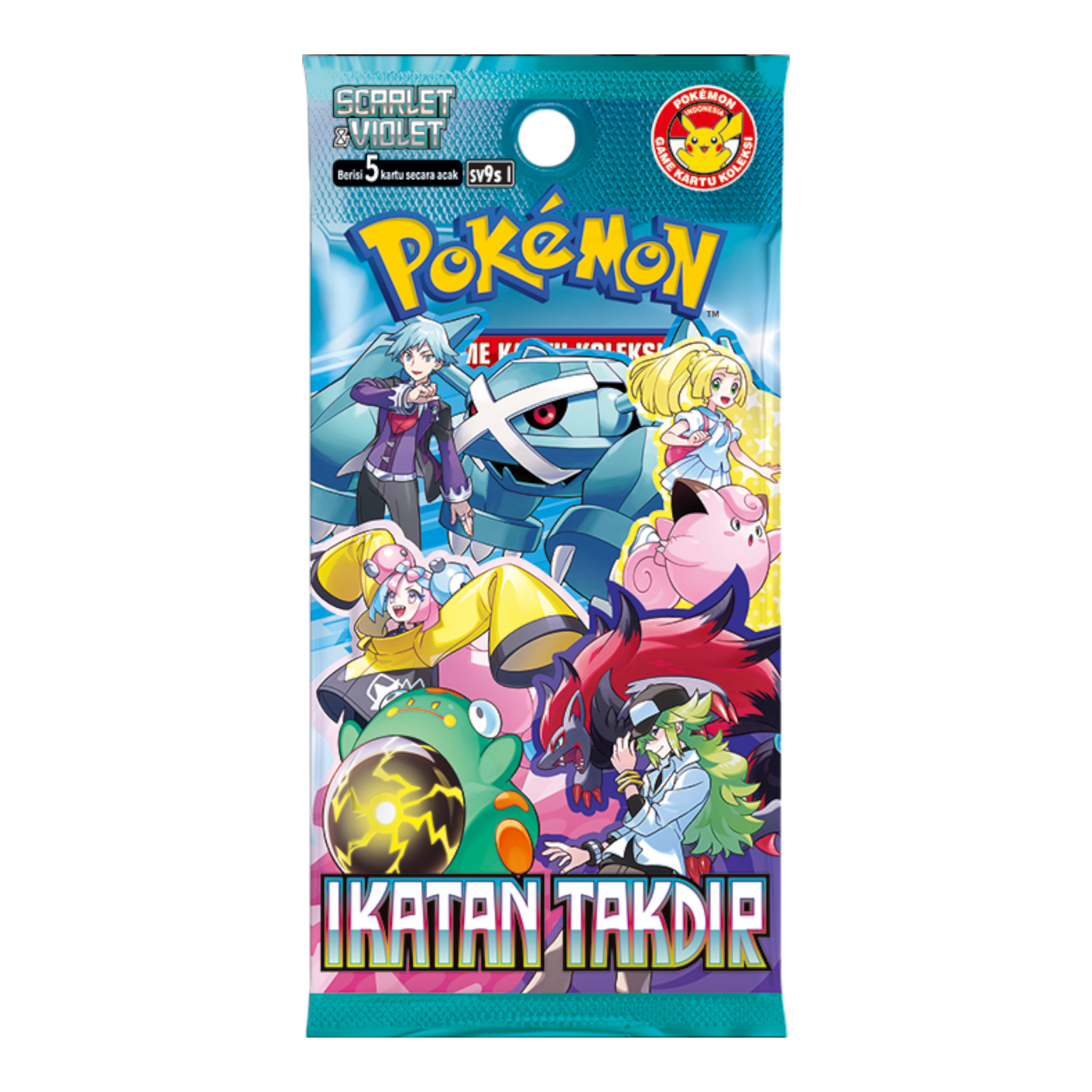 Pokémon TCG Scarlet & Violet Bonds of Destiny Booster Pack Indonesian