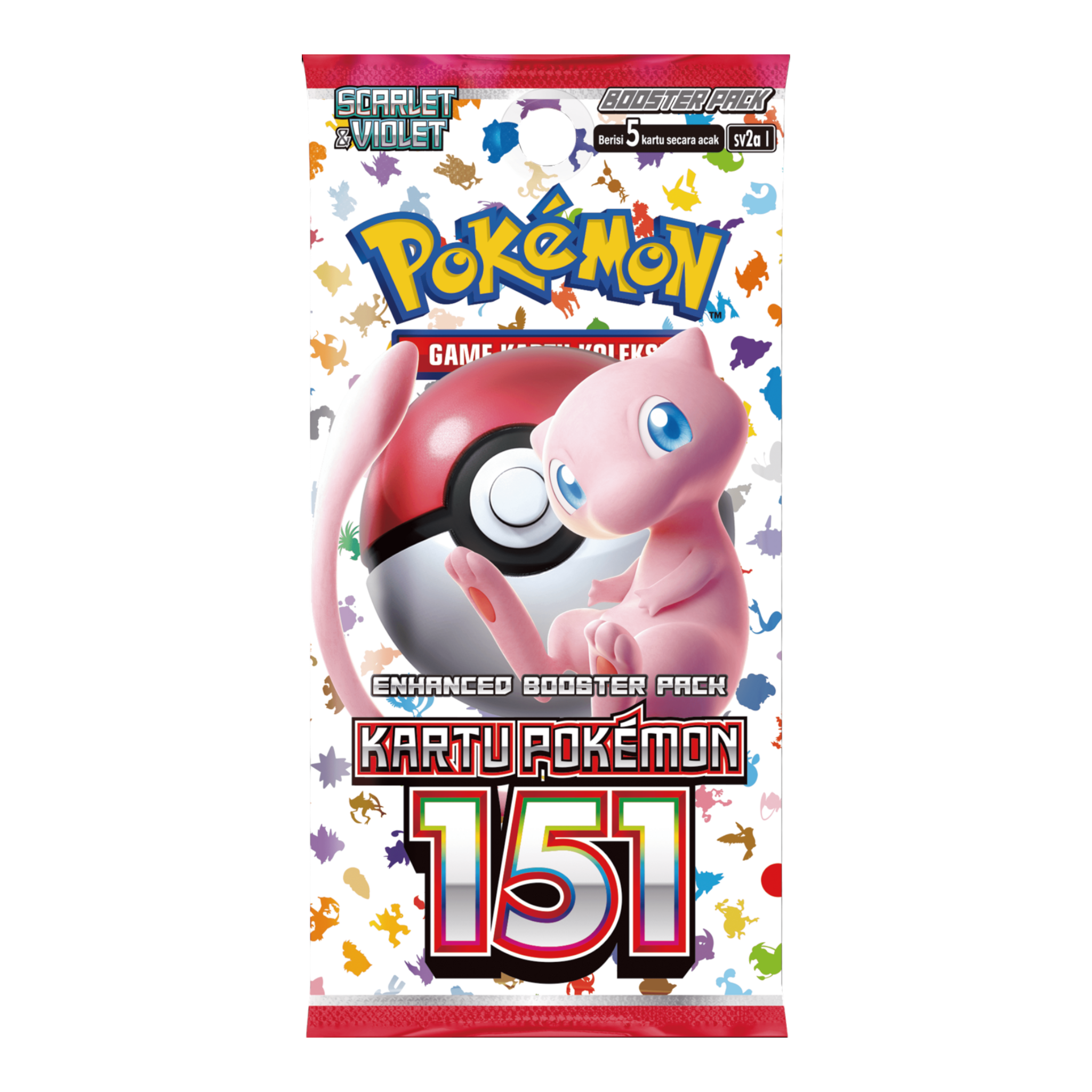 Pokémon TCG Scarlet & Violet 151 Booster Pack Indonesia