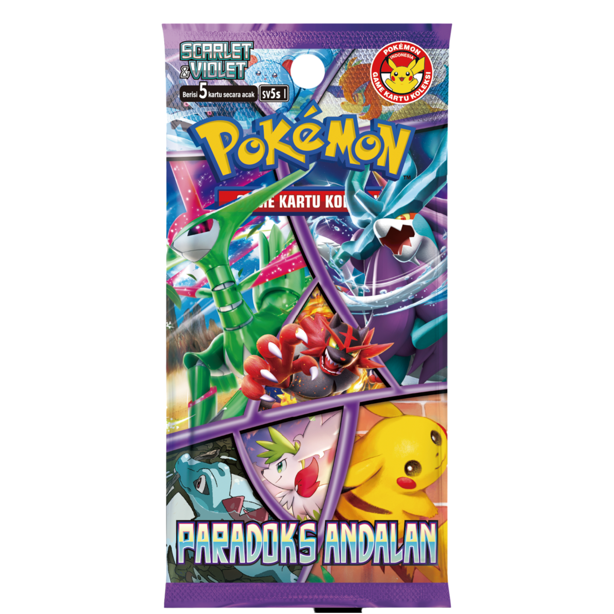 Pokémon TCG Scarlet & Violet Ace Paradox (SV5SI) Booster Pack Indonesia