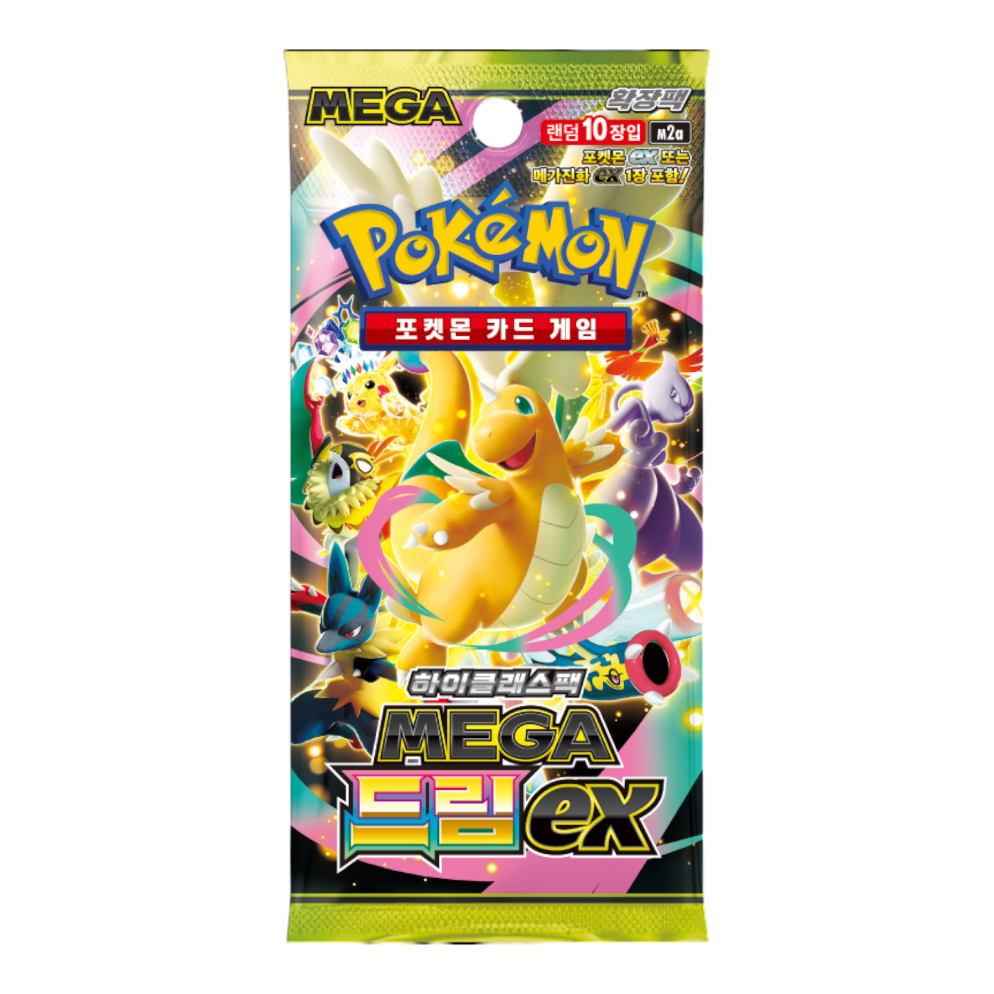 Pokémon TCG MEGA Dream ex (M2A) Booster Pack Korean