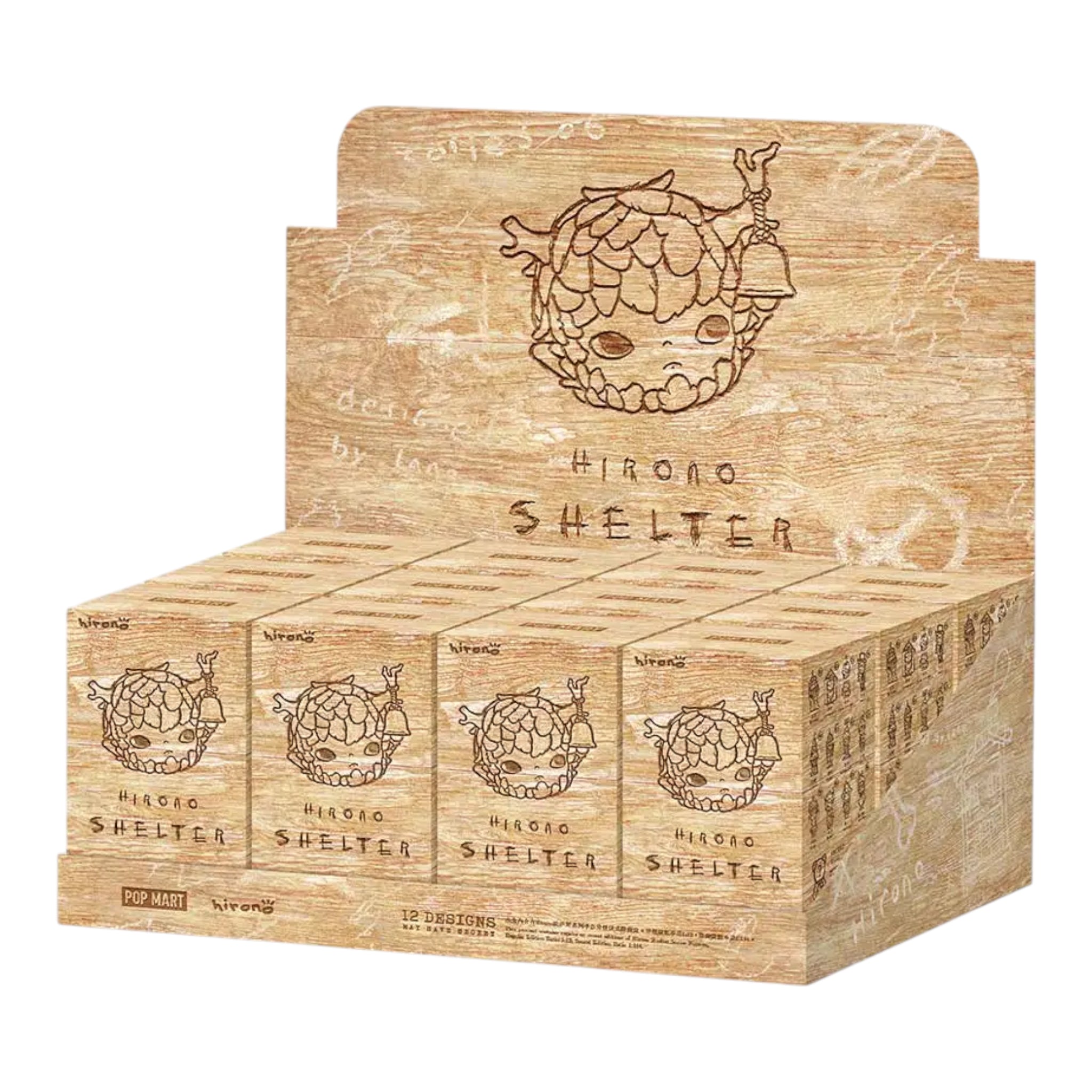 Pop Mart Hirono Shelter Series Figures Sealed Case (12 Blind Box)