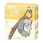Pop Mart Labubu The Monsters Pin for Love Series Letter Pendant (A-M) Single (Blind Box)