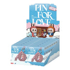 Pop Mart Labubu The Monsters Pin for Love Series Letter Pendant (N-Z) Sealed Case (14 Blind Box)