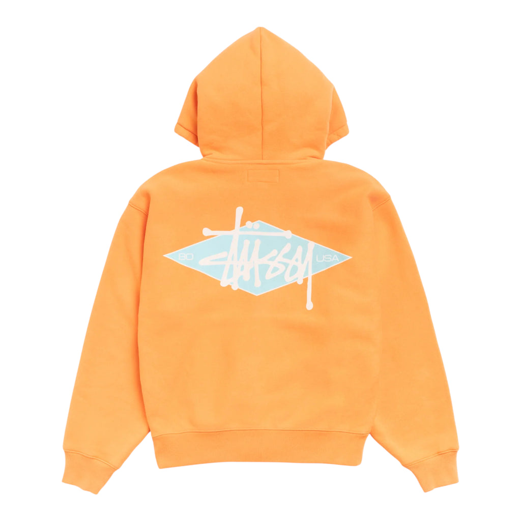 Stussy Basic Diamond Zip Hoodie