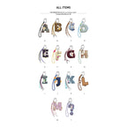 Pop Mart Labubu The Monsters Pin for Love Series Letter Pendant (A-M) Sealed Case (14 Blind Box)