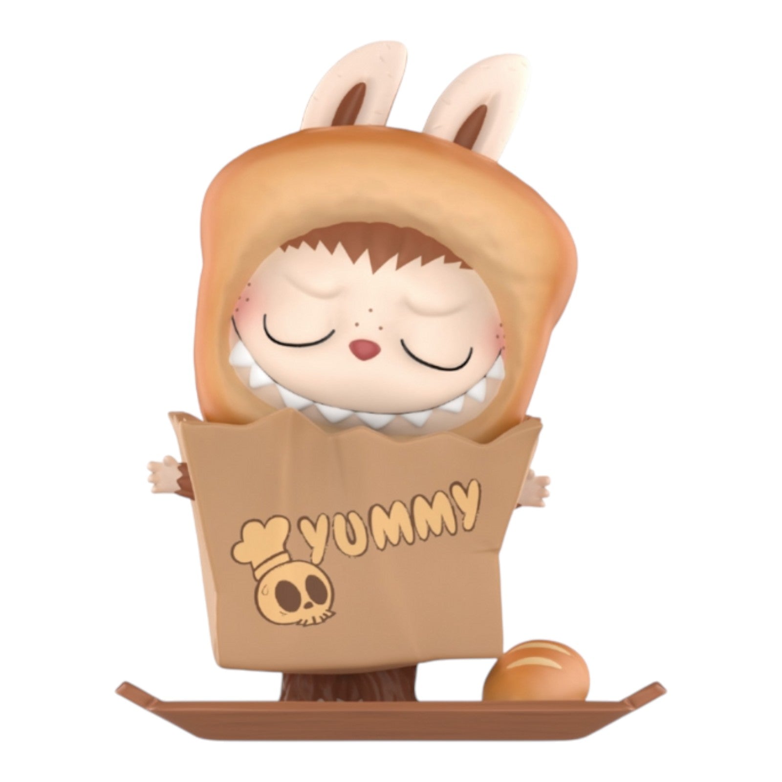 Pop Mart Labubu The Monsters Almost Hidden Series Bread Bag Figure