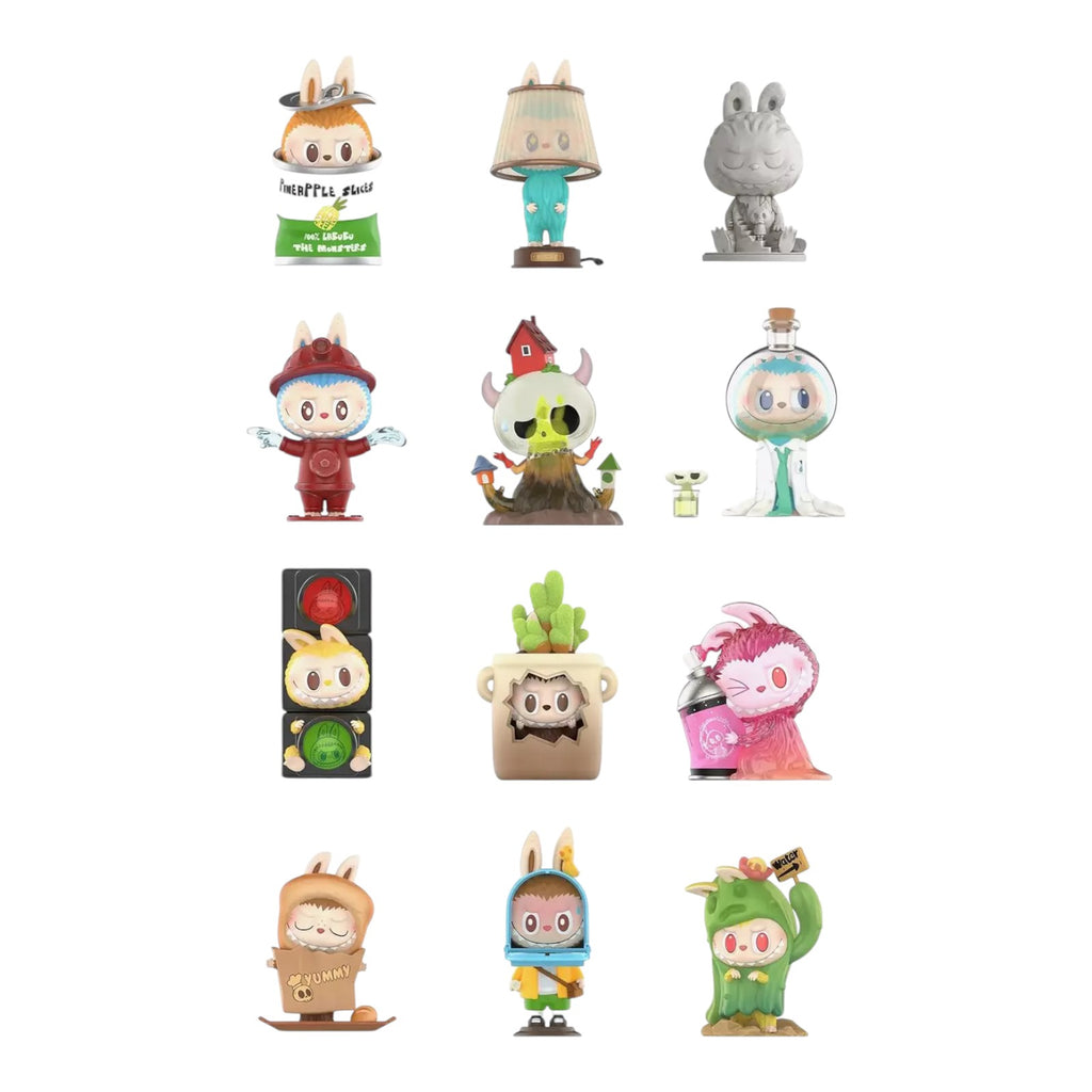 Pop Mart Labubu The Monsters Almost Hidden Series Figures Sealed Case (12 Blind Box)