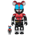 Bearbrick BE@RBRICK 仮面ライダーカブト 100％ & 400％